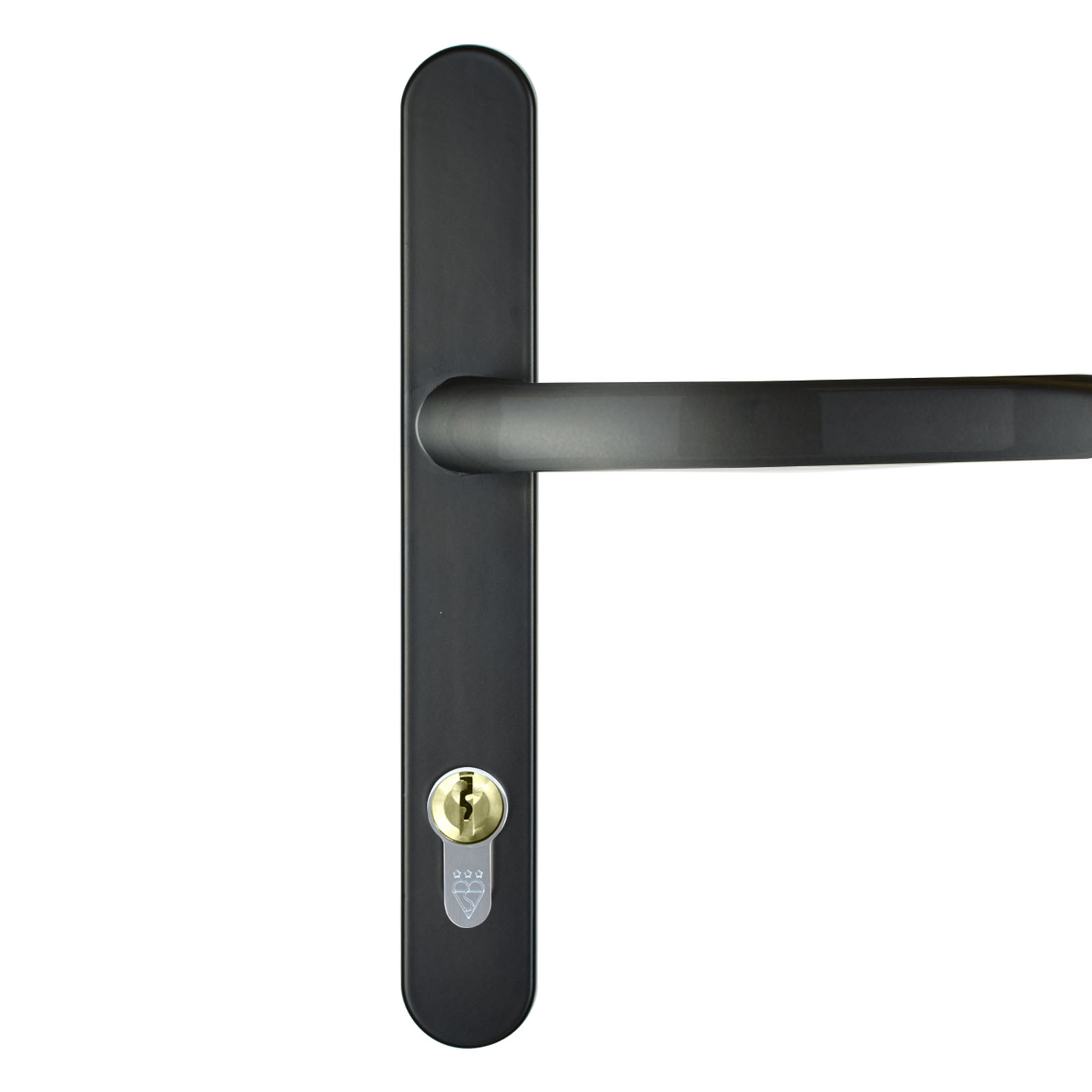 composite door handle dda black