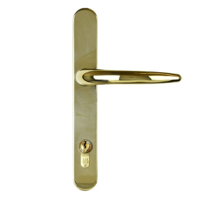 composite door handle standard gold