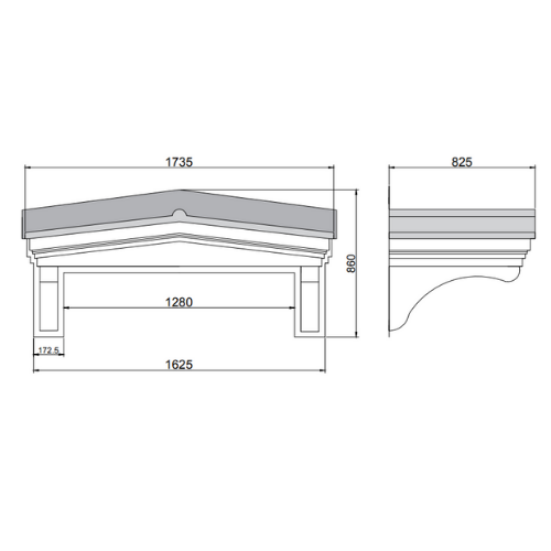 front door canopies UK kent