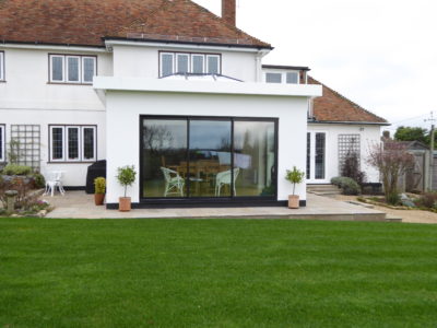 Slimline Aluminium Sliders and Lantern