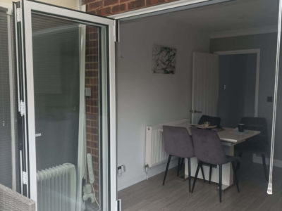 bifold double glazing