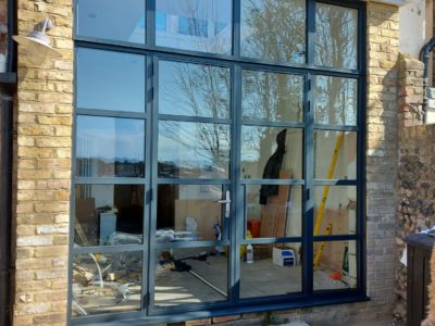 Contemporary Crittall Style Door